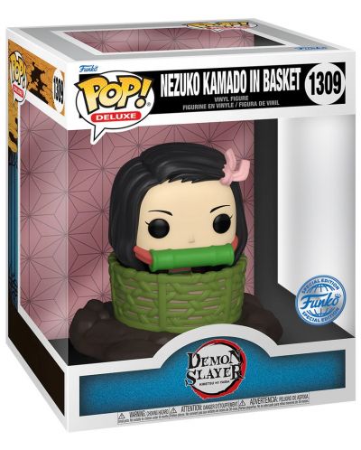 Фигура Funko POP! Deluxe: Demon Slayer - Nezuko Kamado in Basket (Special Edition) #1309 - 2