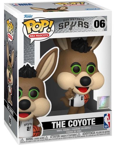 Фигура Funko POP! Sports: Basketball - The Coyote (San Antonio Spyus) #06 - 2