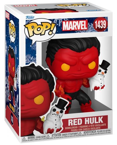 Фигура Funko POP! Marvel: Holiday - Red Hulk #1439 - 2