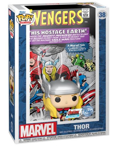Фигура Funko POP! Comic Covers: The Avengers - Thor (Special Edition) #38 - 2