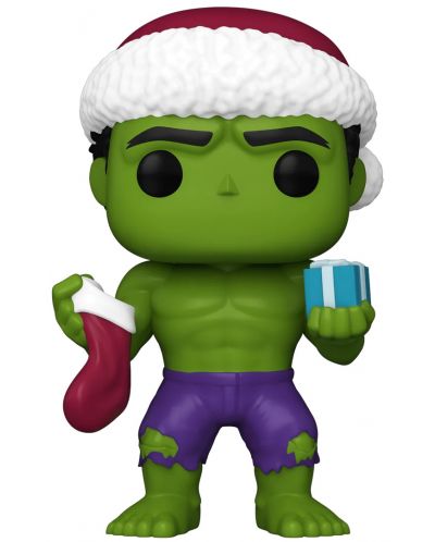 Фигура Funko POP! Marvel: Holiday - Hulk (Special Edition) #1321 - 1