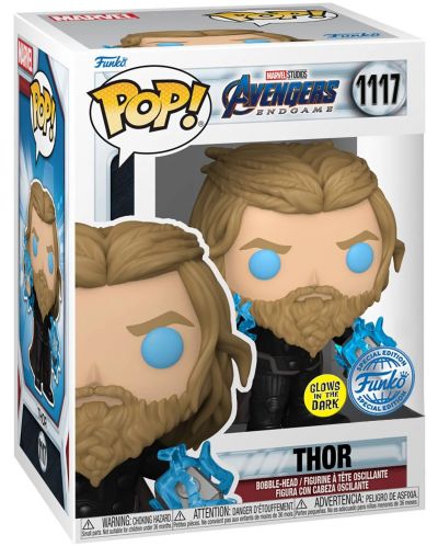 Фигура Funko POP! Marvel: Avengers - Thor (Glows in the Dark) (Special Edition) #1117 - 3