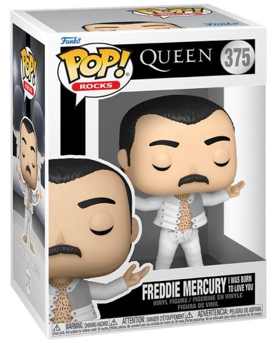Фигура Funko POP! Rocks: Queen - Freddie Mercury (I was Born to Love you) #375 - 2