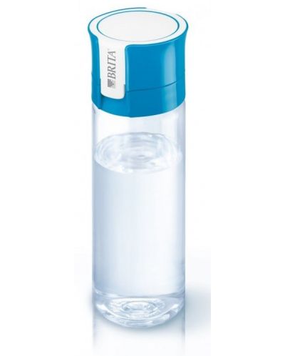 Филтрираща бутилка за вода BRITA - Fill&Go Vital, 0.6 l, синя - 1