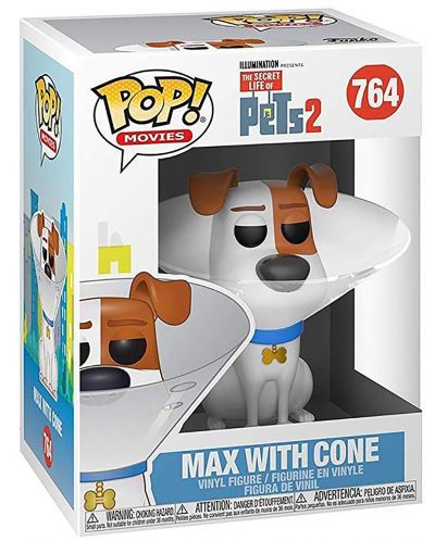 Фигура Funko POP! Animation: The Secret Life of Pets - Max in Cone #764 - 2