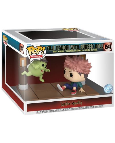 Фигура Funko POP! Moment: Jujutsu Kaisen - Yuji Itadori with Cursed Doll (Special Edition) #1541 - 2