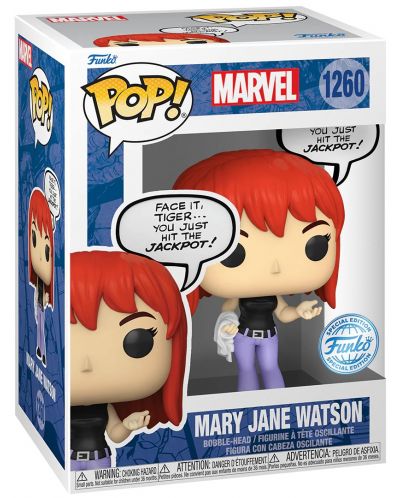 Фигура Funko POP! Marvel: Spider-Man - Mary Jane Watson (Special Edition) #1260 - 2