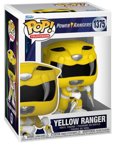 Фигура Funko POP! Television: Mighty Morphin Power Rangers - Yellow Ranger (30th Anniversary) #1375 - 2