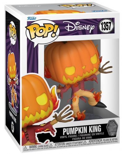 Фигура Funko POP! Disney: The Nightmare Before Christmas - Pumpkin King (30th Anniversary) #1357 - 2