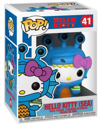 Фигура Funko POP! Sanrio: Hello Kitty - Sea Kaiju #41 - 2