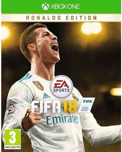 FIFA 18 Ronaldo Edition + подарък албум Panini (Xbox One) - 1