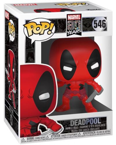 Фигура Funko POP! Marvel: Deadpool - Deadpool (Marvel 80 Years: First Appearance) #546 - 2