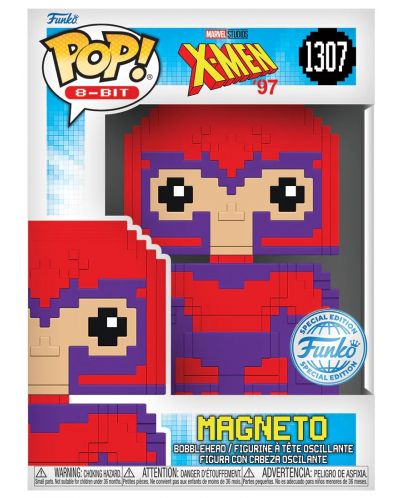 Фигура Funko POP! 8-Bit Marvel: X-Men - Magneto (X-Men '97) (Special Edition) #1307 - 2