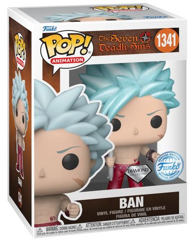 Фигура Funko POP! Animation: The Seven Deadly Sins - Ban (Diamond Collection) (Special Edition) #1341 - 2