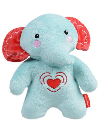 Плюшена играчка Fisher Price - Слонче, с вибрации - стар модел