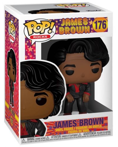 Фигура Funko POP! Rocks: James Brown - James #176 - 2