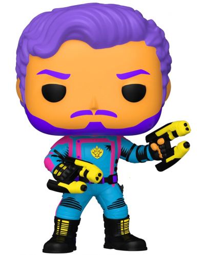 Фигура Funko POP! Marvel: Guardians of the Galaxy - Star-Lord (Blacklight) (Special Edition) #1240 - 1