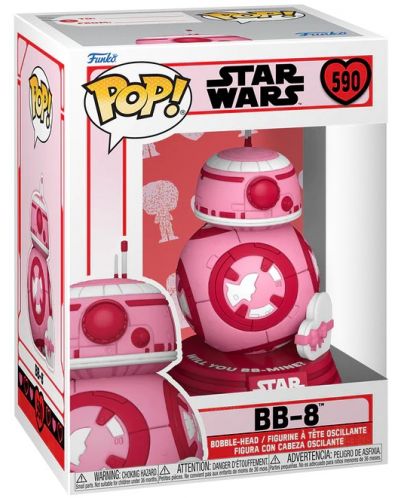 Фигура Funko POP! Valentines: Star Wars - BB-8 #590 - 2
