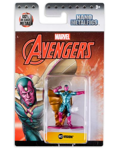 Фигура Metals Die Cast Marvel: Avengers - Vision (Classic) - 1
