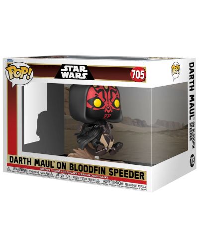 Фигура Funko POP! Rides: Star Wars - Darth Maul on Bloodfin Speeder #705 - 2
