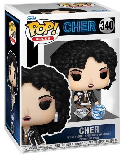 Фигура Funko POP! Rocks: Cher - Cher (Diamond Collection) (Special Edition) #340 - 2