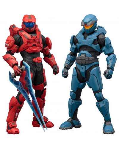 Фигура Halo 2-Pack - Mjolnir Mark V &amp; Mark VI, 21 cm