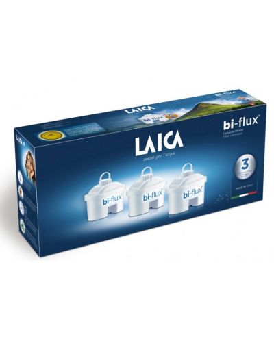 Филтри Laica - Bi-Flux, 3 бр., бели - 1