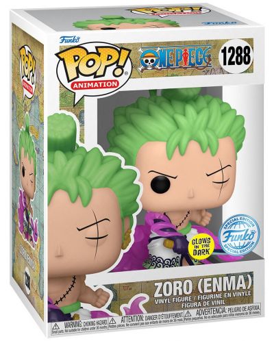 Фигура Funko POP! Animation: One Piece - Zoro (Enma) (Glows in the Dark) (Special Edition) #1288 - 3