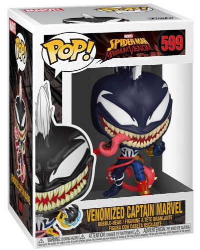 Фигура Funko POP! Marvel: Venom - Venomized (Captain Marvel) #599 - 2
