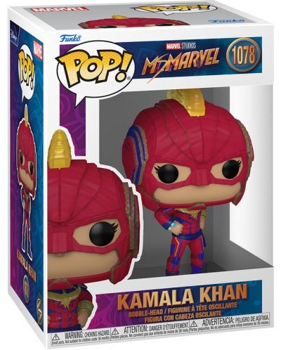 Фигура Funko POP! Marvel: Ms. Marvel - Kamala Khan #1078 - 2