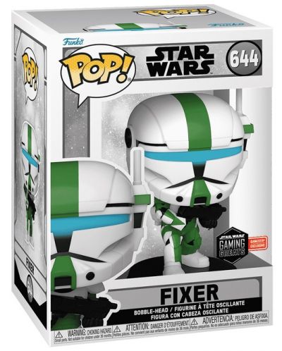 Фигура Funko POP! Movies: Star Wars - Fixer (Gaming Greats: Republic Commando) (Gamestop Exclusive) #644 - 2