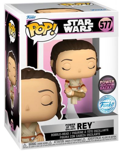 Фигура Funko POP! Power of the Galaxy: Star Wars - Power of the Galaxy: Rey (Special Edition) #577 - 2