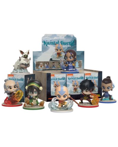 Фигура Mighty Jaxx Animation: Avatar: The Last Airbender - Kwistal Blind Box, асортимент - 1