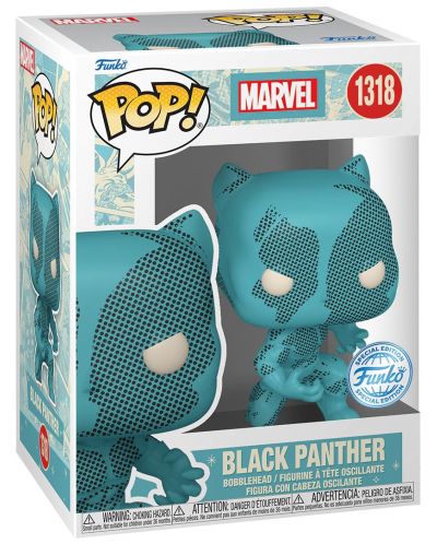 Фигура Funko POP! Marvel: Black Panther - Black Panther (Retro Reimagined) (Special Edition) #1318 - 2