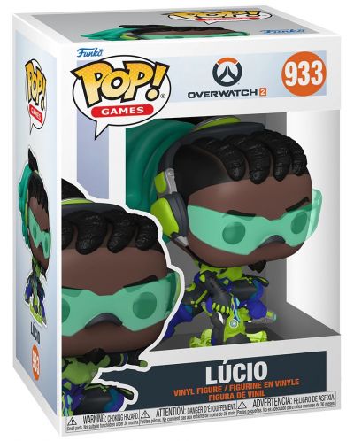 Фигура Funko POP! Games: Overwatch 2 - Lúcio #933 - 2