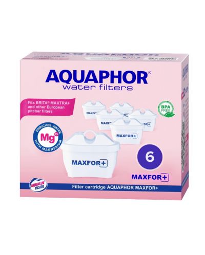 Филтри за вода Aquaphor - MAXFOR+ Mg, 6 броя - 1