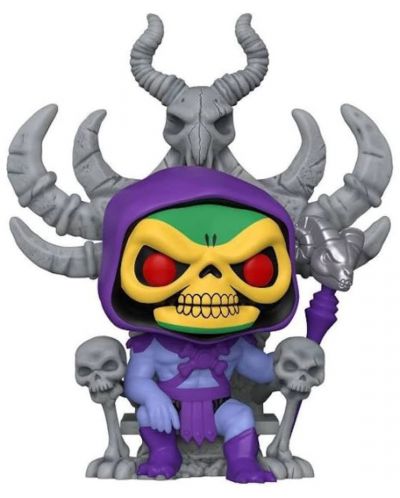 Фигура Funko POP! Retro Toys: MOTU - Skeletor on Throne #68, 25 cm - 1