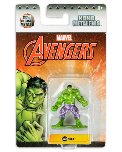 Фигура Metals Die Cast Marvel: Avengers - The Hulk - 1