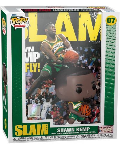 Фигура Funko POP! Magazine Covers: SLAM - Shawn Kemp (Seattle Supersonics) #07 - 2