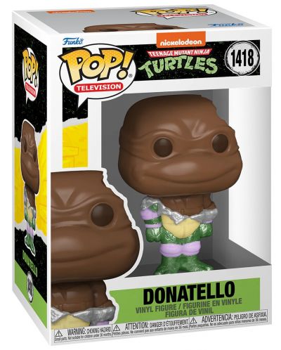 Фигура Funko POP! Television: Teenage Mutant Ninja Turtles - Donatello (Easter Chocolate) #1418 - 2