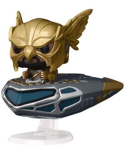 Фигура Funko POP! Rides: Black Adam - Hawkman in Cruiser #286 - 1