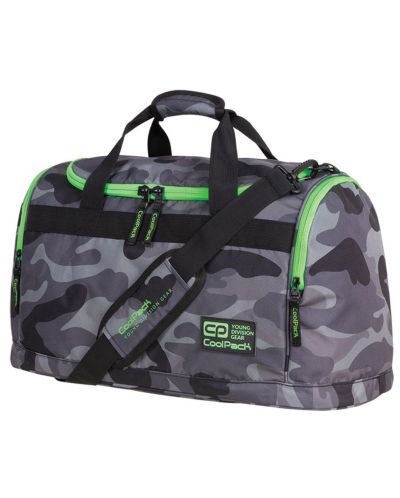Спортна чанта Cool Pack Fit - Camo Green Neon - 1