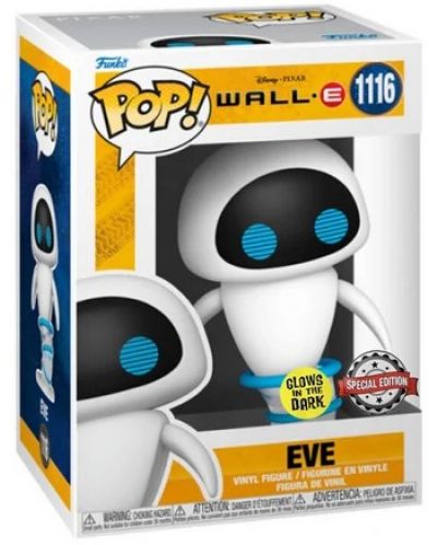 Фигура Funko POP! Disney: Wall-E - Eve (Glows in the Dark) (Special Edition) #1116 - 2