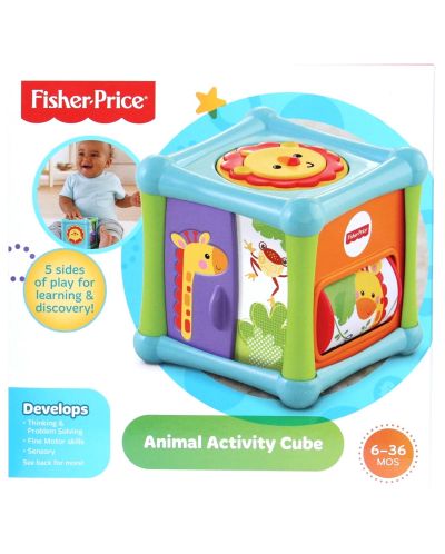 Занимателен куб Fisher Price - Животни - 4