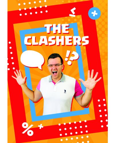 Ученическа тетрадка A4, 48 листа The Clashers  - Математика - 1