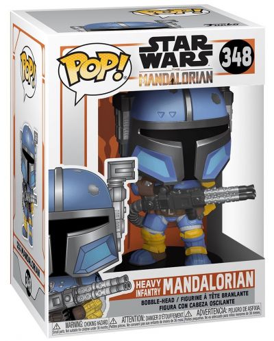 Фигура Funko POP! Television: The Mandalorian - Heavy Infantry Mandalorian #348 - 2
