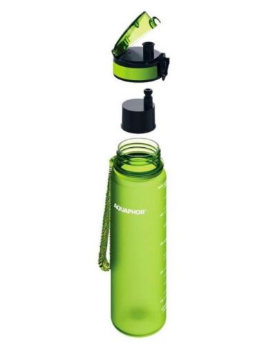Филтрираща бутилка за вода Aquaphor - City, 160007, 0.5 l, зелена - 3