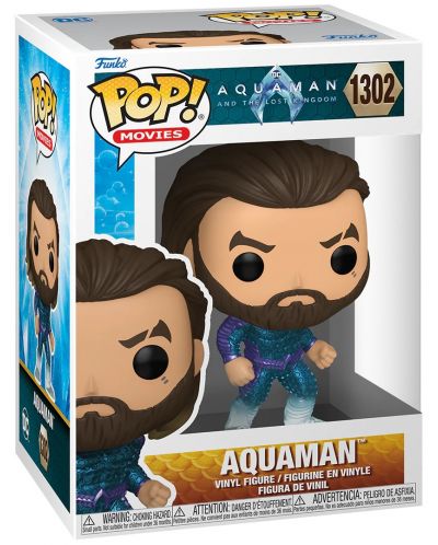 Фигура Funko POP! DC Comics: Aquaman and the Lost Kingdom - Aquaman #1302 - 2