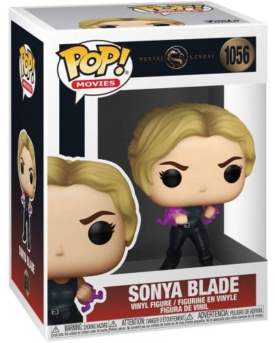 Фигура Funko POP! Movies: Mortal Kombat - Sonya Blade, #1056 - 2