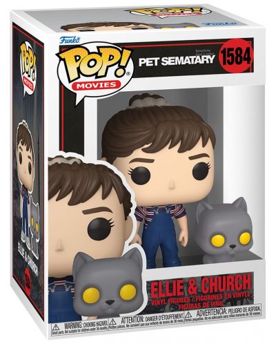 Фигура Funko POP! Movies: Pet Sematary - Ellie & Church #1584 - 2